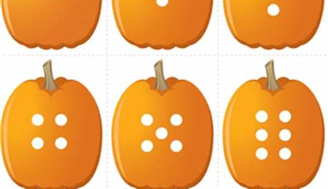 pumpkin numbers printable