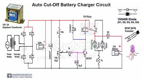 battery charging circuit diagram