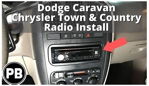 2012 dodge grand caravan radio