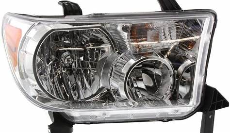 Headlight Set For 2007-2013 Toyota Tundra 2008-2016 Sequoia LH RH w/ bulb | eBay