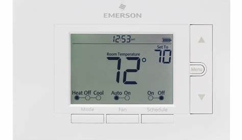 emerson 80 series thermostat manual