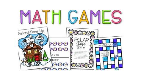 Pre-K Math Games for January by Lovely Commotion | TpT