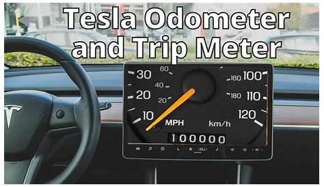 Tesla Odometer and Trip Meter: Track More than Your Miles