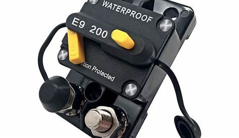 Wholesale Marine Waterproof Motor Protected Circuit Breaker 200A Manual