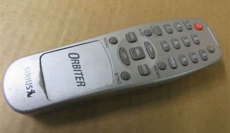 sirius remote control manual