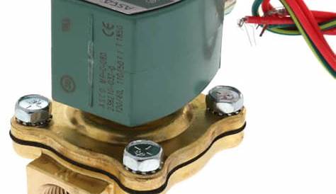 asco redhat solenoid valve manual