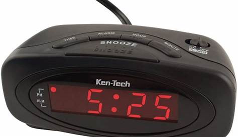 Ken-Tech 1936B Am/FM Alarm Clock Radio - LodgingSupply.com
