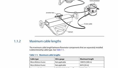 Maximum cable lengths, Outputs option identification, 2 outputs option