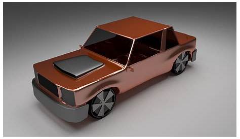 Simple car | Free 3D models