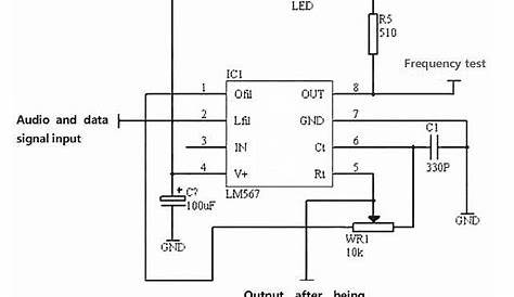 lm567 circuit diagram