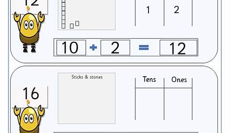 Place Value 2-digit Partitioning Numbers | Apple For The Teacher Ltd