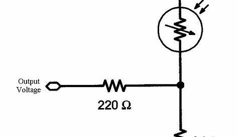 circuit diagram symbol of photoresistor