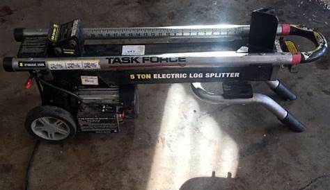 Task force 5 ton log splitter maybe for parts only for Sale in West