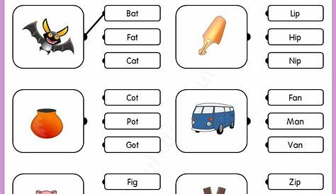 grade 1 match the picture worksheet