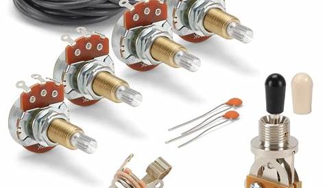 Wiring Kit for Gibson® Les Paul® Guitar - StewMac