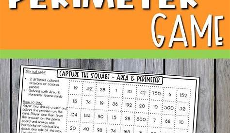 This math game is a fun way for students to practice finding the area
