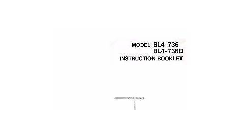 BABY LOCK BL4-736(DF) BL4-738(DF) INSTRUCTION & SERVICE MANUALS * CD or