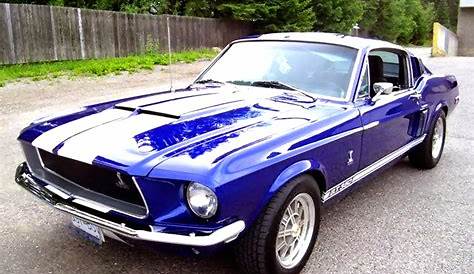 The Most Popular Ford Mustang : 1968 Ford Mustang Shelby GT500 King of