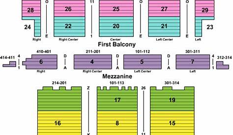 The Vets Seating Chart | The Vets Event Tickets & Schedule