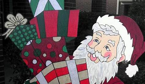 wooden santa claus patterns