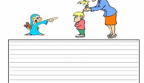 story writing for kids-worksheets