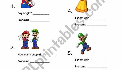 he/she pronouns worksheets