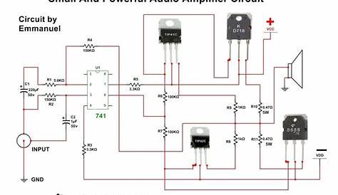 D1047 Amplifier Circuit Diagram