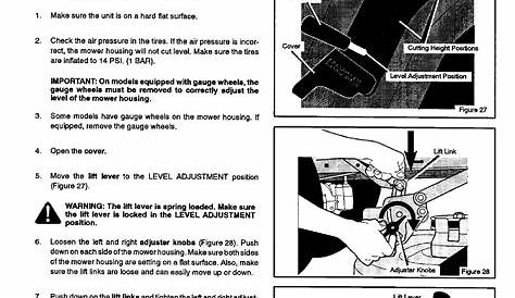 Murray 42583X9A User Manual LAWN MOWER 16.5 H.P. 42 Manuals And Guides