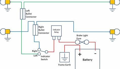 wiring diagram for 12v indicators