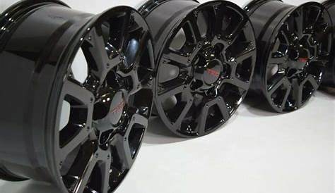 TOYOTA TUNDRA TRD PRO 18″ OEM FACTORY RIMS 18 Black – Factory Wheel