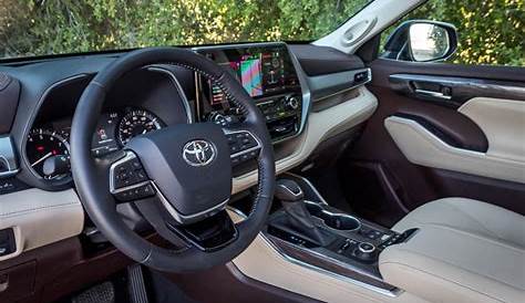 toyota highlander 2022 interior colors