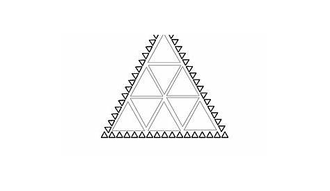 triangle shape worksheet for kindergarten