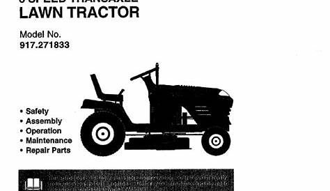 craftsman owners manual 917 36502lawn mower