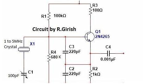 crystal oscillator circuit design