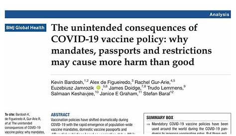 Kevin Bardosh on Twitter: "📢 Our paper on COVID-19 vaccine policy has