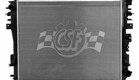 CSF® - Dodge Ram 2015 Engine Coolant Radiator