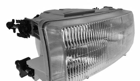 Ford Explorer Mercury Mountaineer Passenger Side Headlight Assembly