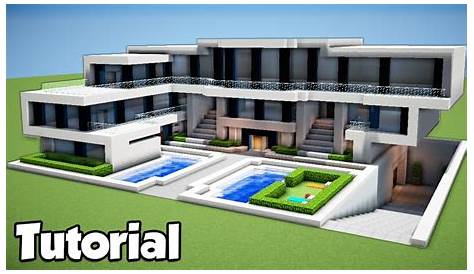 Minecraft House Ideas Modern Mansion » Nyaatech