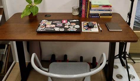 Standing Desk (Manual Crank, ArkErgonomics), Furniture & Home Living