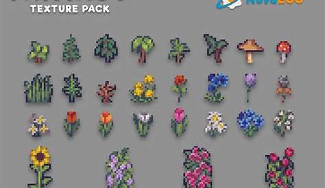 Custom Flower Textures : r/Minecraft