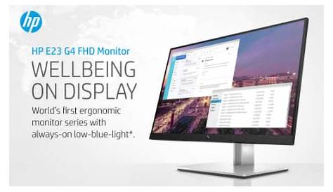 Monitors - HP E23 G4 23-inch Monitor FHD IPS !! GREAT DEAL!!! was sold