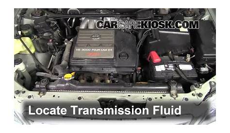 2003 toyota highlander transmission fluid change
