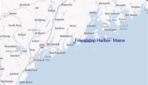 Friendship Harbor, Maine Tide Station Location Guide
