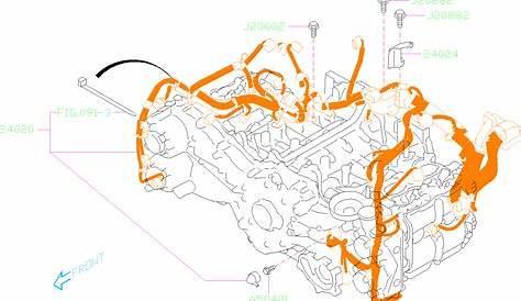 subaru forester wiring harness