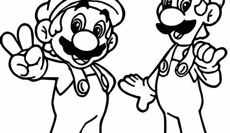 Free Coloring Pages Of Mario at GetColorings.com | Free printable