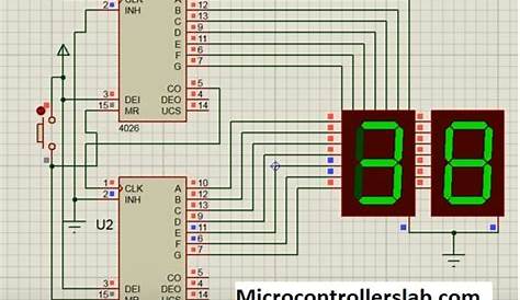 cd4026 ic circuit diagram