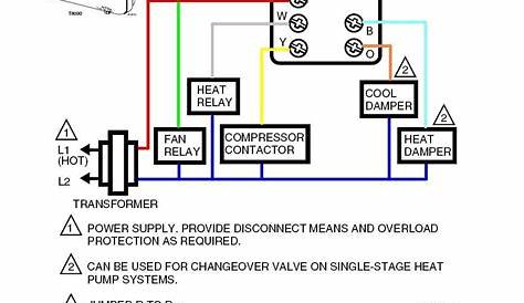Honeywell Thermostat Th4210d1005 Wiring Diagram