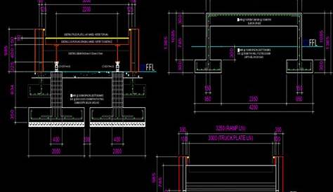 Section Truck scale plan layout file | Truck scales, Layout, Trucks