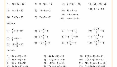 8th Grade Math Worksheets | Printable PDF Worksheets