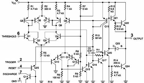 555 Timer IC Pin Diagram Features And Applications | 555 Timer working